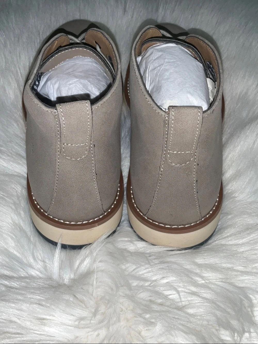 Steve Madden Men Grey chukka boots
